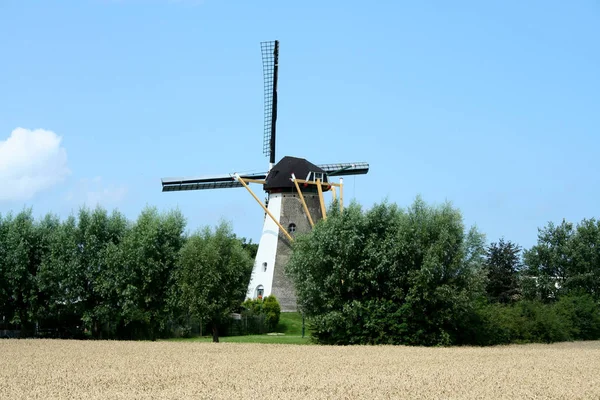 Old Cornmill in village — Stock Photo, Image