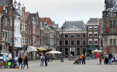 Delft, piyasada attracks turist kare