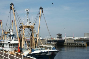 İle lots-in hareket hareketli liman