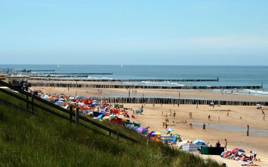 Eemshaven 'daki rüzgâr türbini parkı