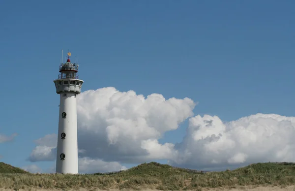 Маяк Egmond aan Zee — стокове фото