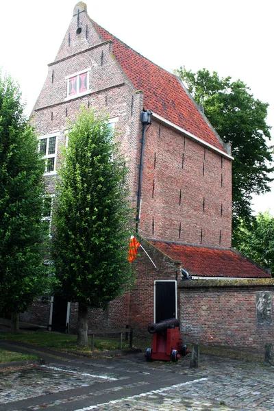 Gamla historiska jailhouse i Enkhuizen, — Stockfoto