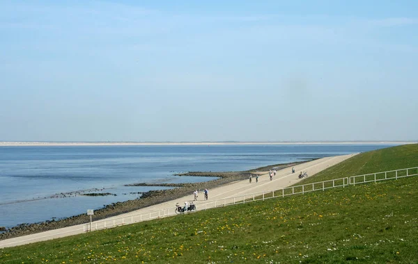 De Waddenzee in Huisduinen — Stockfoto