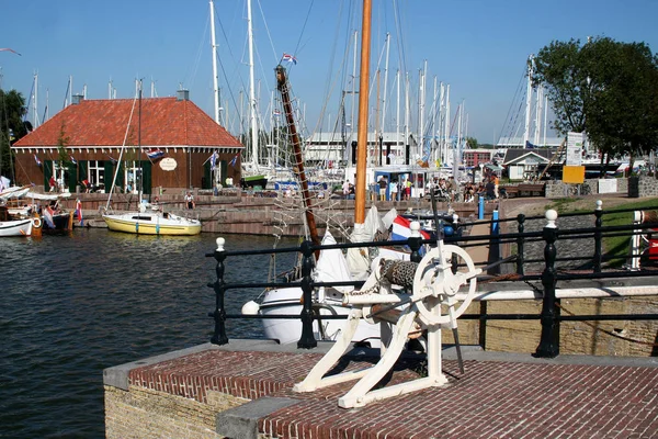 De Friese stad van Hindeloopen — Stockfoto