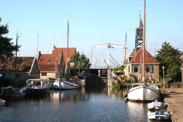 De Friese stad van Hindeloopen — Stockfoto