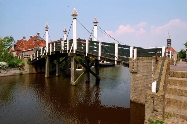 De Friese stad van Hindeloopen — Stockfoto