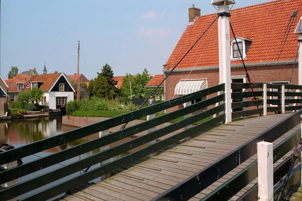 De Friese stad van Hindeloopen — Stockfoto