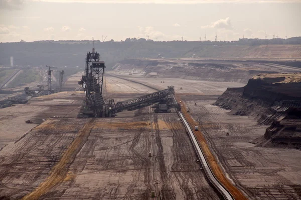 Brown Coal mine in Germany — Stock Photo, Image