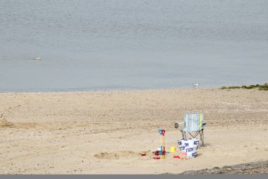 Brouwersdam, Delta inşaat yedinci yapısı eğlenceye Beach.