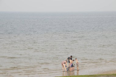 Brouwersdam, Delta inşaat yedinci yapısı eğlenceye Beach.