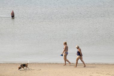 Brouwersdam, Delta inşaat yedinci yapısı eğlenceye Beach.