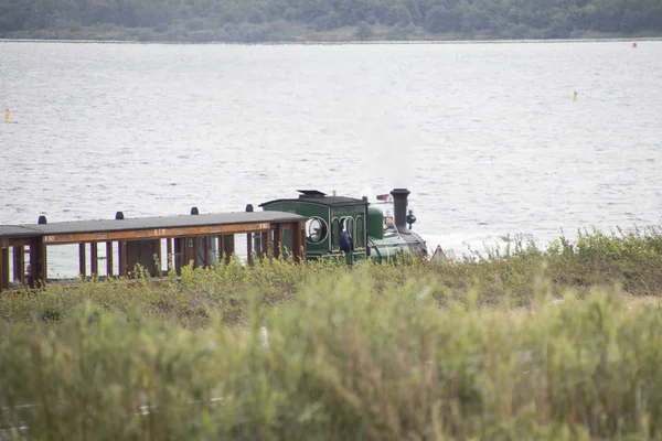 View on the Grevelingenmeer from the Brouwersdam, the seventh structure of the Delta Works. — Stock Photo, Image