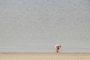 Brouwersdam, Delta inşaat yedinci yapısı eğlenceye Beach.