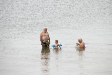 Brouwersdam, Delta inşaat yedinci yapısı eğlenceye Beach.