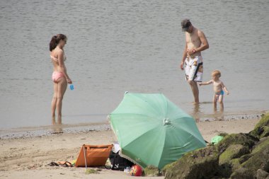 Brouwersdam, Delta inşaat yedinci yapısı eğlenceye Beach.