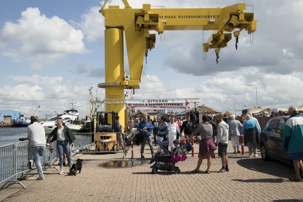 Evento anual no porto de Yerseke — Fotografia de Stock