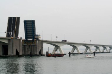 Zeeland köprü Delta woks parçasıdır