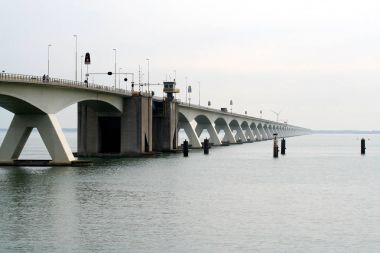 Zeeland köprü Delta woks parçasıdır