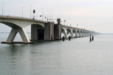 Zeeland köprü Delta woks parçasıdır