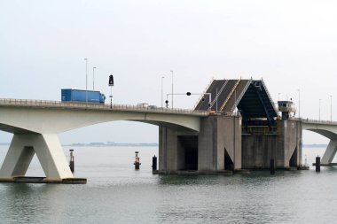 Zeeland köprü Delta woks parçasıdır