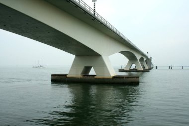 Zeeland köprü Hollanda