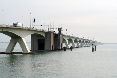 Zeeland köprü Hollanda