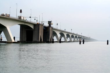 Zeeland köprü Hollanda