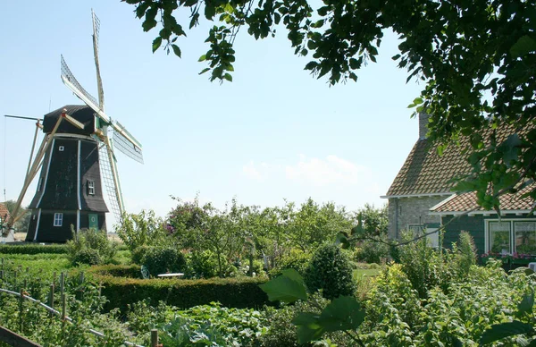 Former windmill of Aagtekerke — Stock Photo, Image