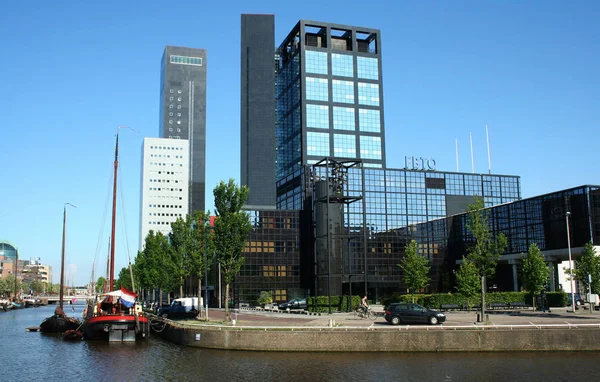 Lucht lijn van Leeuwarden — Stockfoto