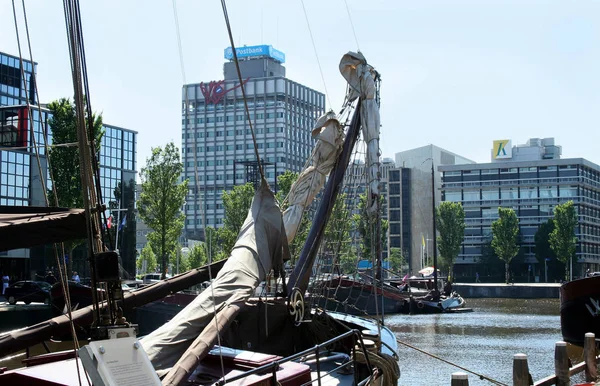 Leeuwarden vue sur la ville — Photo