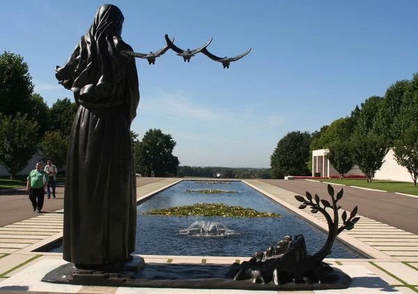 Cimitirul și Memorialul Olandez American din Margraten, Olanda — Fotografie, imagine de stoc