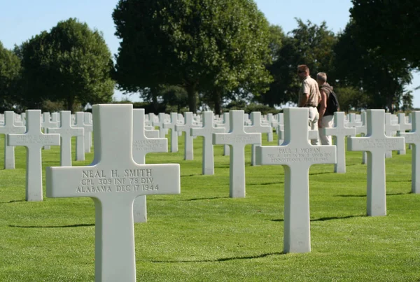 Cimitirul și Memorialul Olandez American din Margraten, Olanda — Fotografie, imagine de stoc