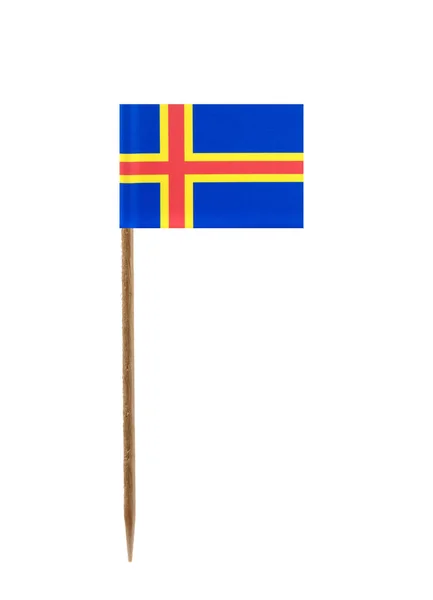 Flag of Aland Islands — Stock Photo, Image