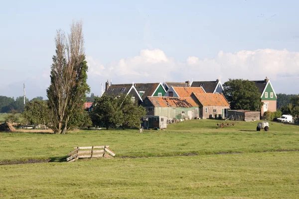 Residential area, on elevated ground, Yard called — Stock Photo, Image