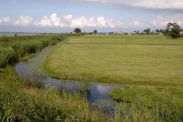 Ditch in Marken — Stock Photo, Image