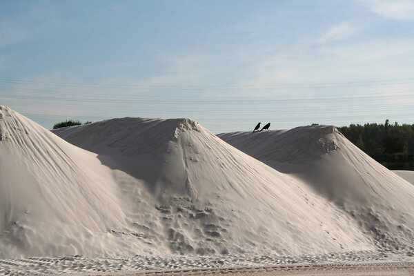 Sand mining in Limburg