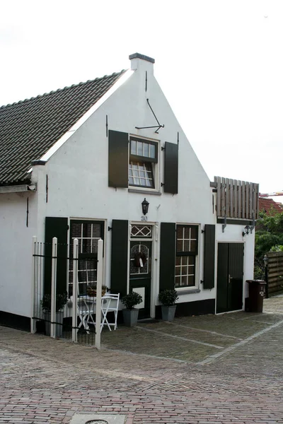 Straßenansicht in Spakenburg — Stockfoto