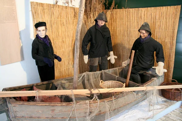 Escena en el museo de Spakenburg — Foto de Stock