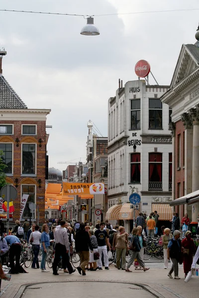 Markt op de markt in Groningen — Stockfoto