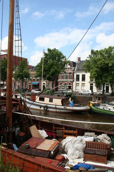 Alltag und Stadtansichten in Groningen — Stockfoto