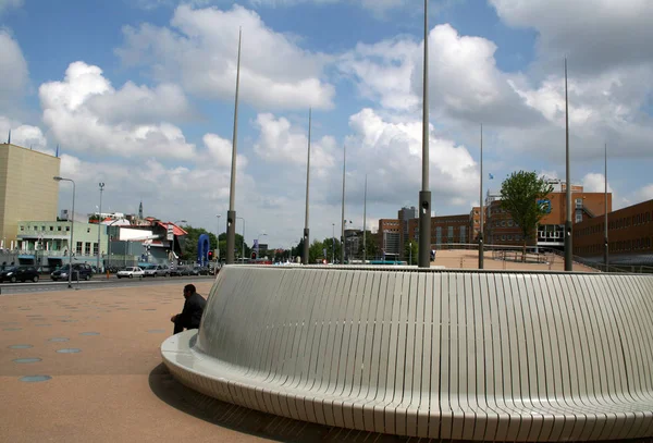 Het rayway station van Groningen — Stockfoto