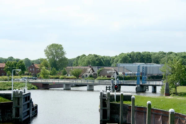 De haven van Termunterzijl — Stockfoto