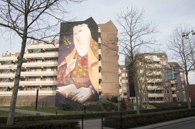 Boyalı duvar, sokak sanatı ifade