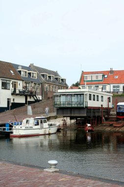 Kızak de liman Urk kullanımda