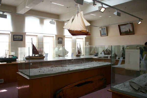 Interiér muzea Urk v bývalé radnice — Stock fotografie