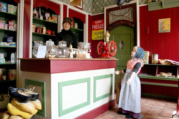 Interieur van het Museum van Urk in het voormalige stadhuis — Stockfoto