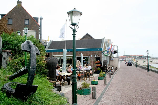 阳台沿 Ijsselmeer — 图库照片