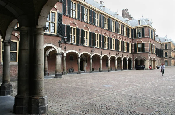 La Buitenhof Outer Court è una piazza dell'Aia , — Foto Stock