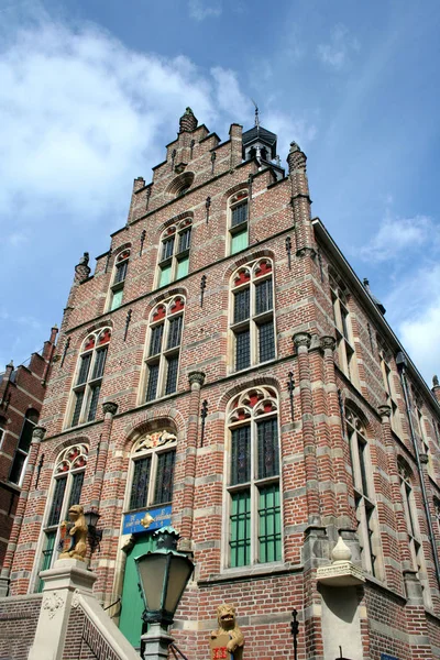 Culemborg detail of the former historic city-hall — Stock Photo, Image