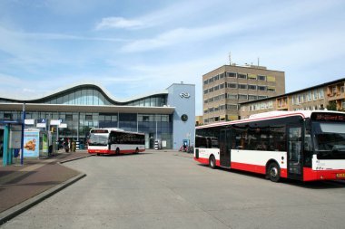 Railway station Sittard civarındaki